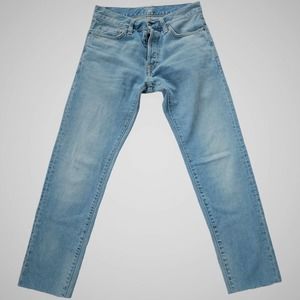 Carhartt WIP Work In Progress Klondike Faded Jeans 28 x 28 Cropped